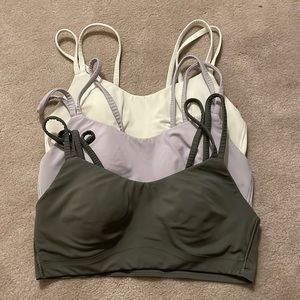 3 Lululemon Like A Cloud Yoga Bras
